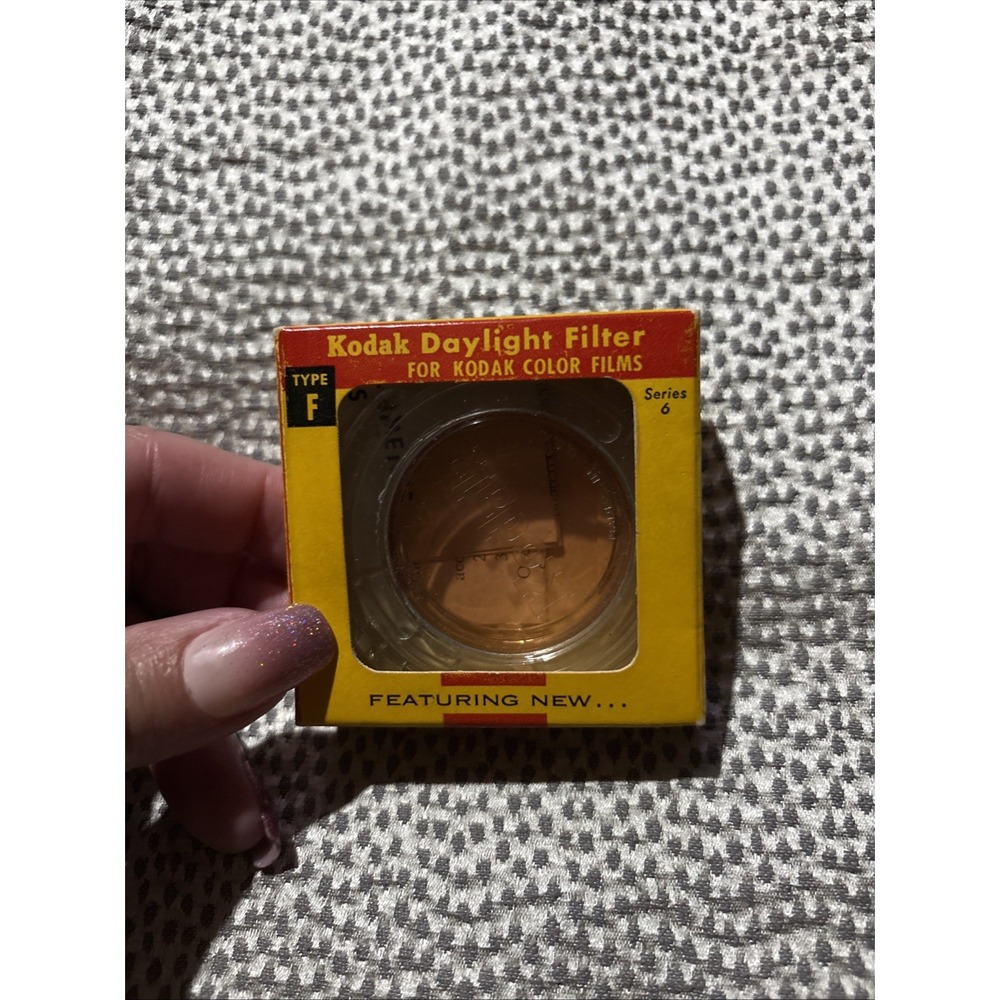 Kodak Series 6 Daylight 85 Filter Type F with Box Drop In Vintage Lens